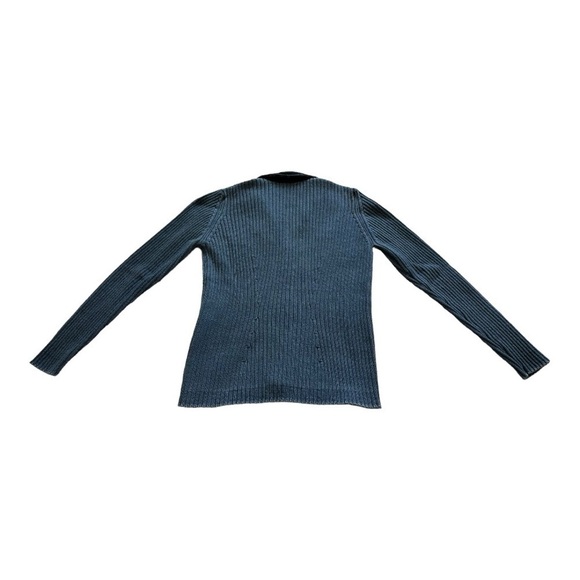 Blue Willi’s Cable Knit Cardigan Sweater - Size XL - Picture 2 of 11